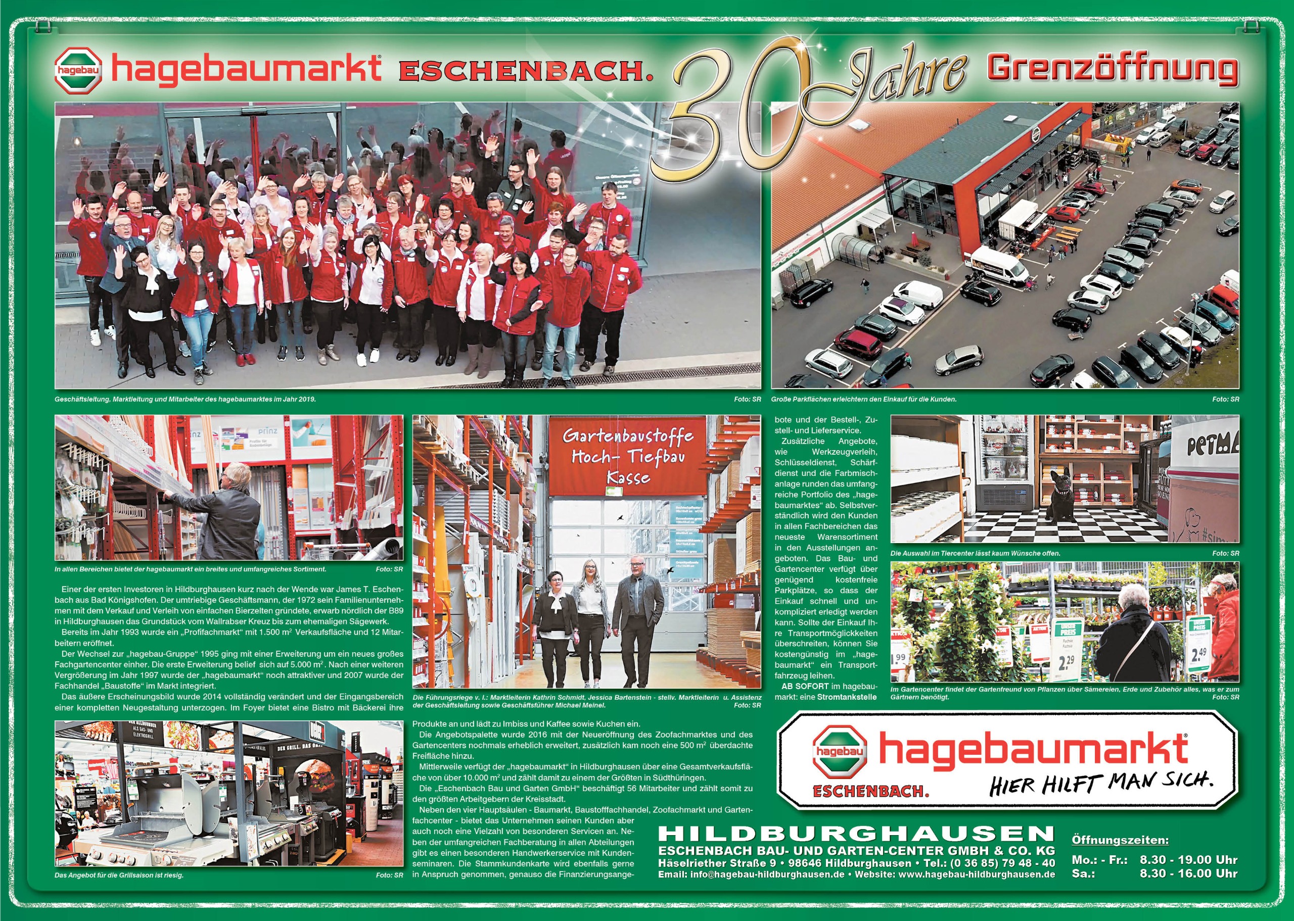 Eschenbach Hagebaumarkt Baustoffhandel Hildburghausen
